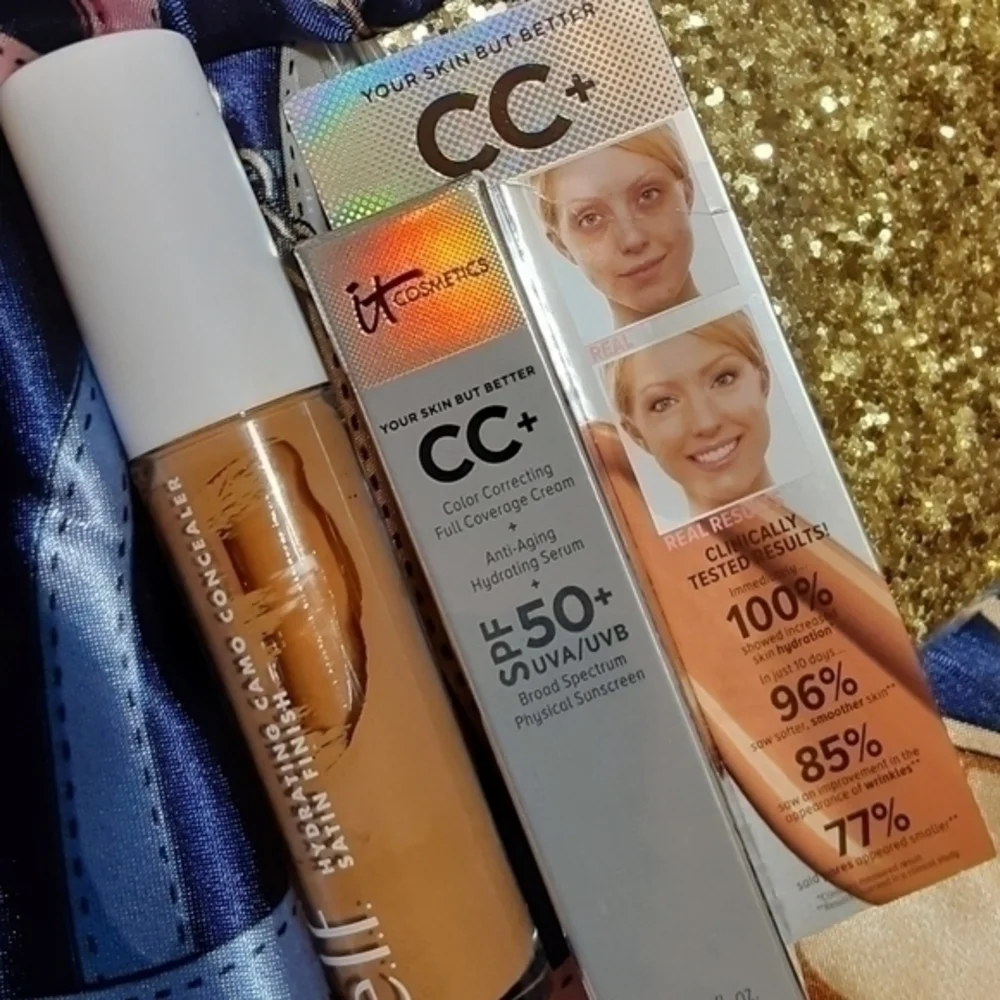 iT Cosmetics Corrector & Elf Concealer Duo